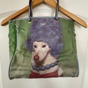 Vintage Anya Hindmarch Blue Label Tote
